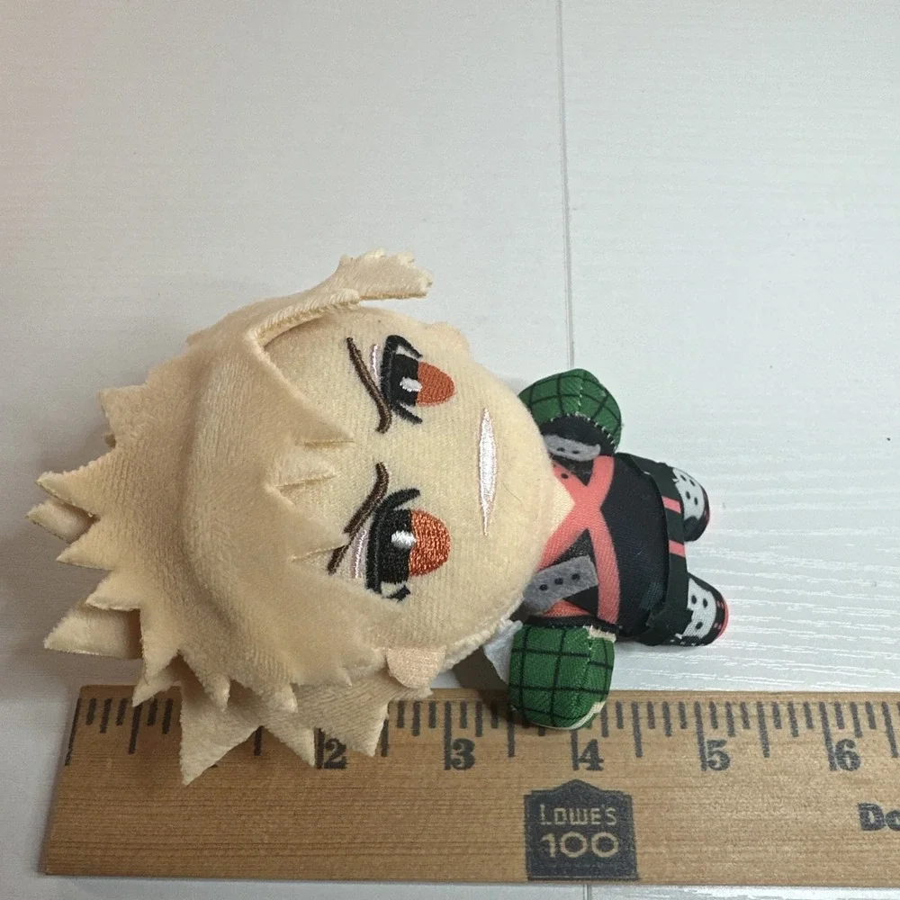 My Hero Academia Little Buddy Katsuki Bakugo Dangle Keychain Plush Toy 5